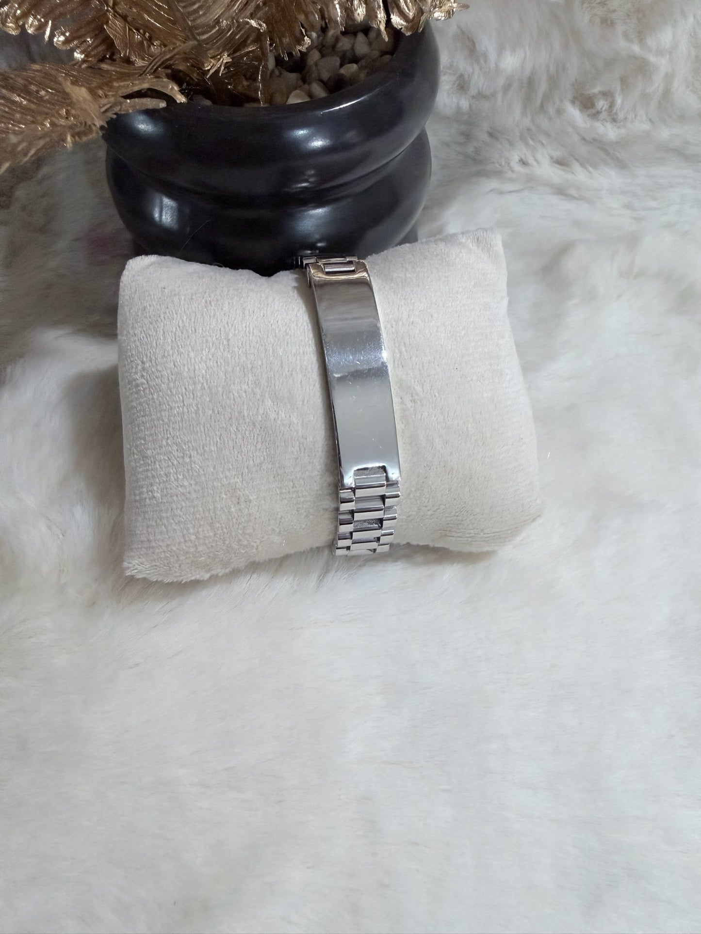 Plaque en maille