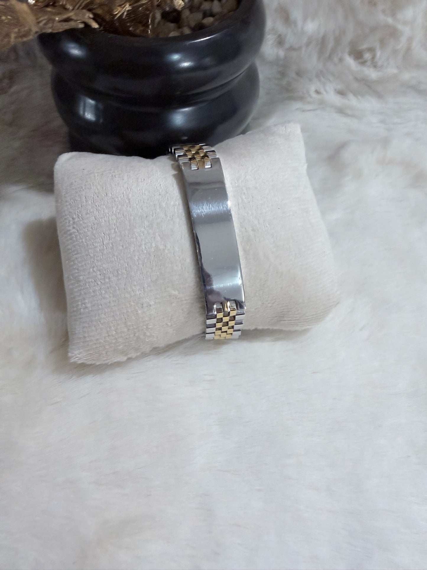Plaque en maille