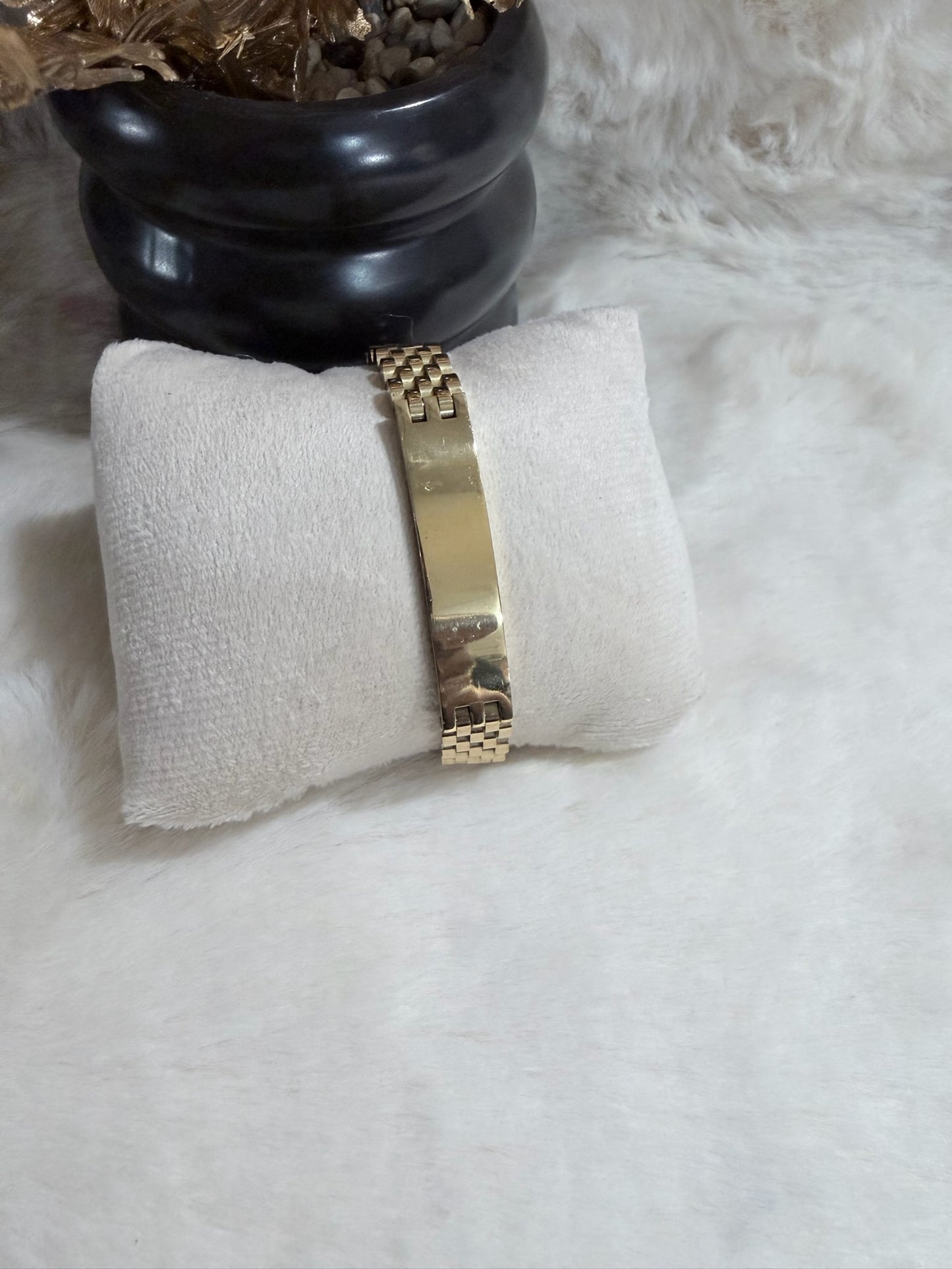 Plaque en maille