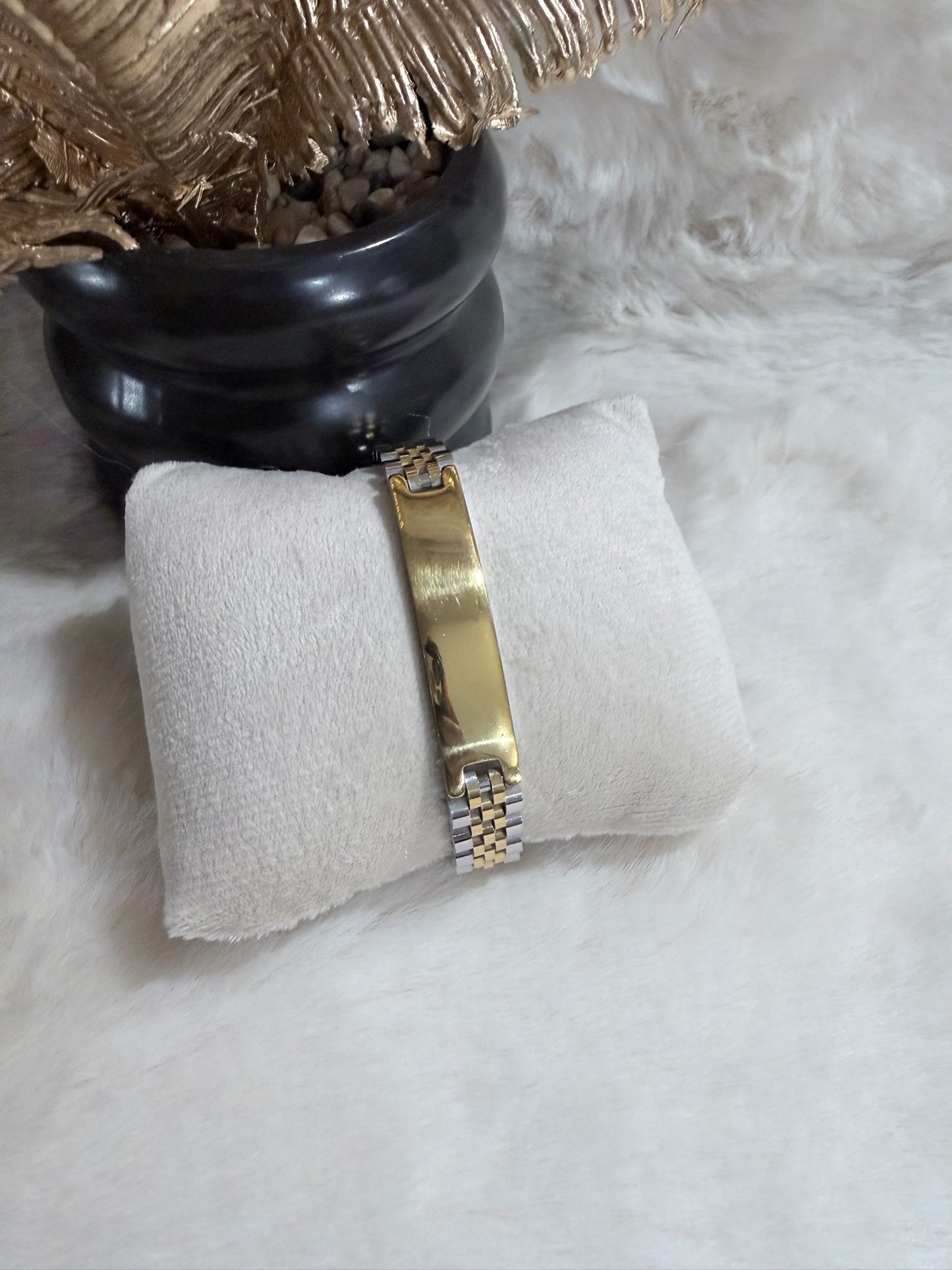 Plaque en maille
