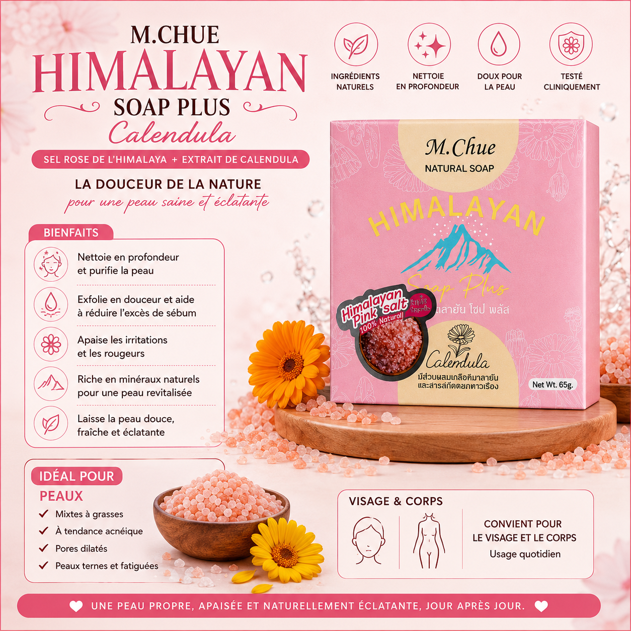 Gommage Savon Geisha - 90X - Himalayan Teint Parfait