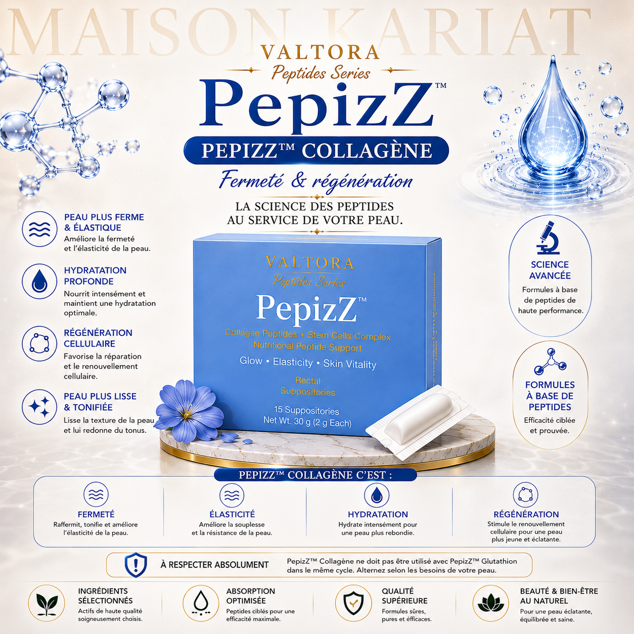 PepizZ™ – Glow, Élasticité & Vitalité de la Peau