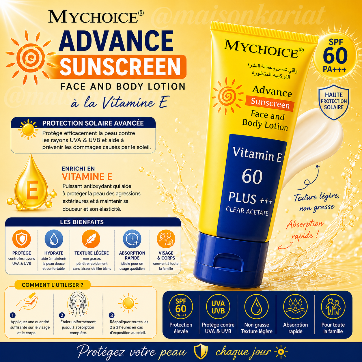 CREME SERUM HYDRATANTE ET SOLAIRE