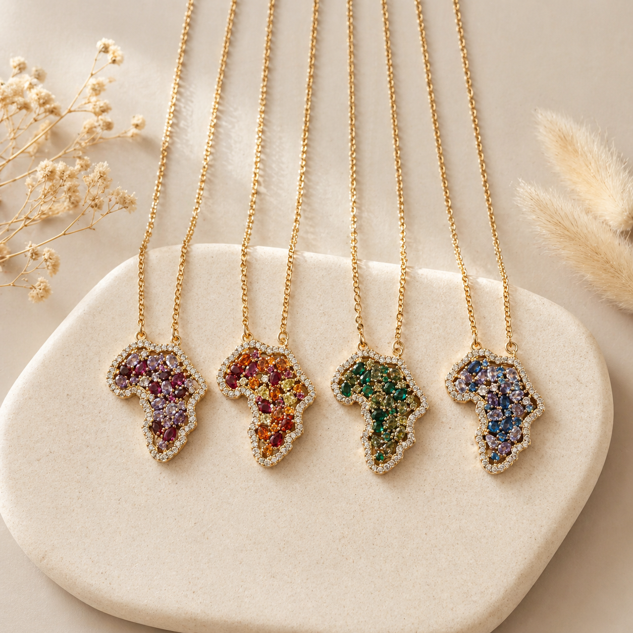 Petit collier Afrik color