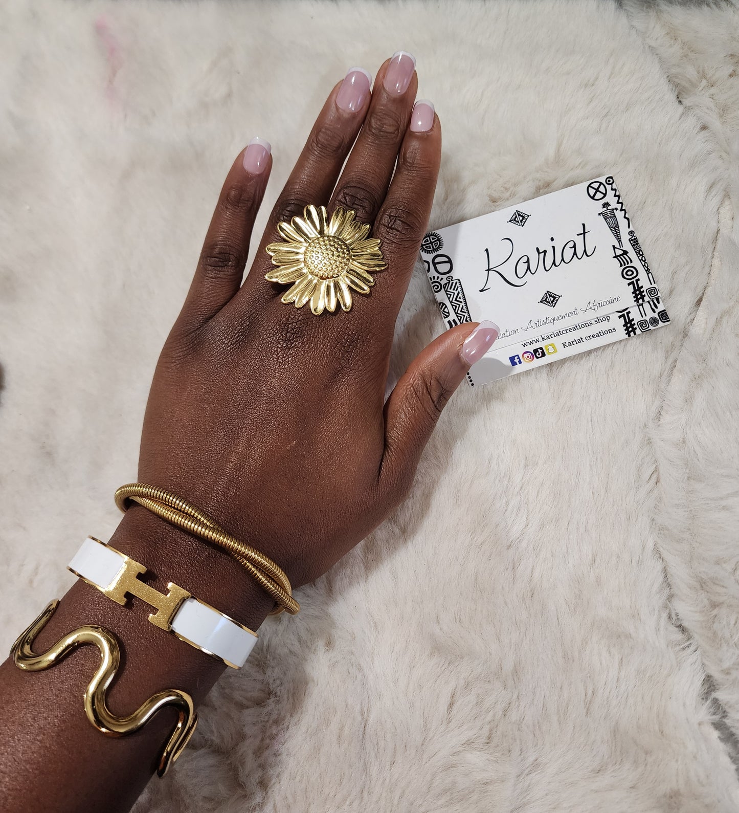 Sunflower / Bague XL