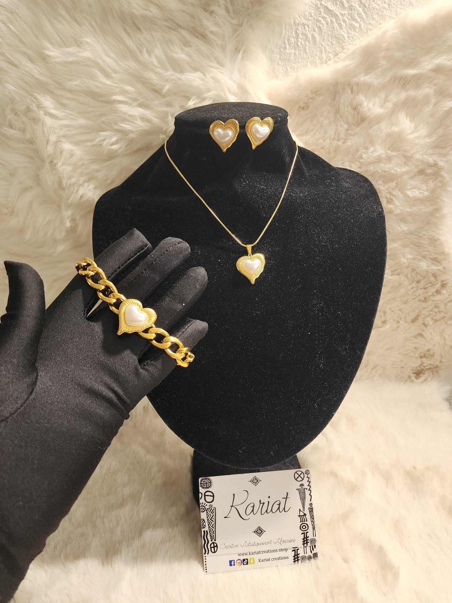 Big heart - parure