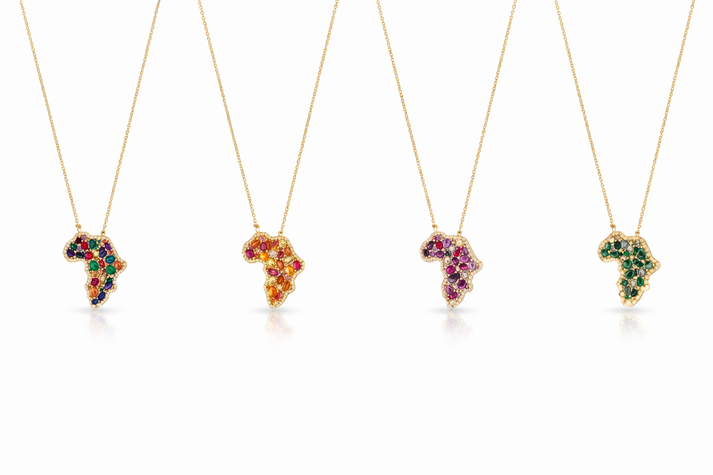 Grand collier afrik color