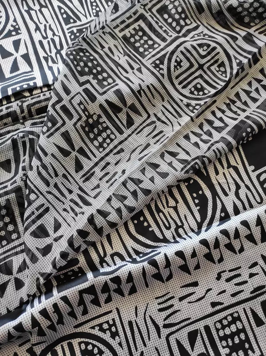 Tissu soie bogolan